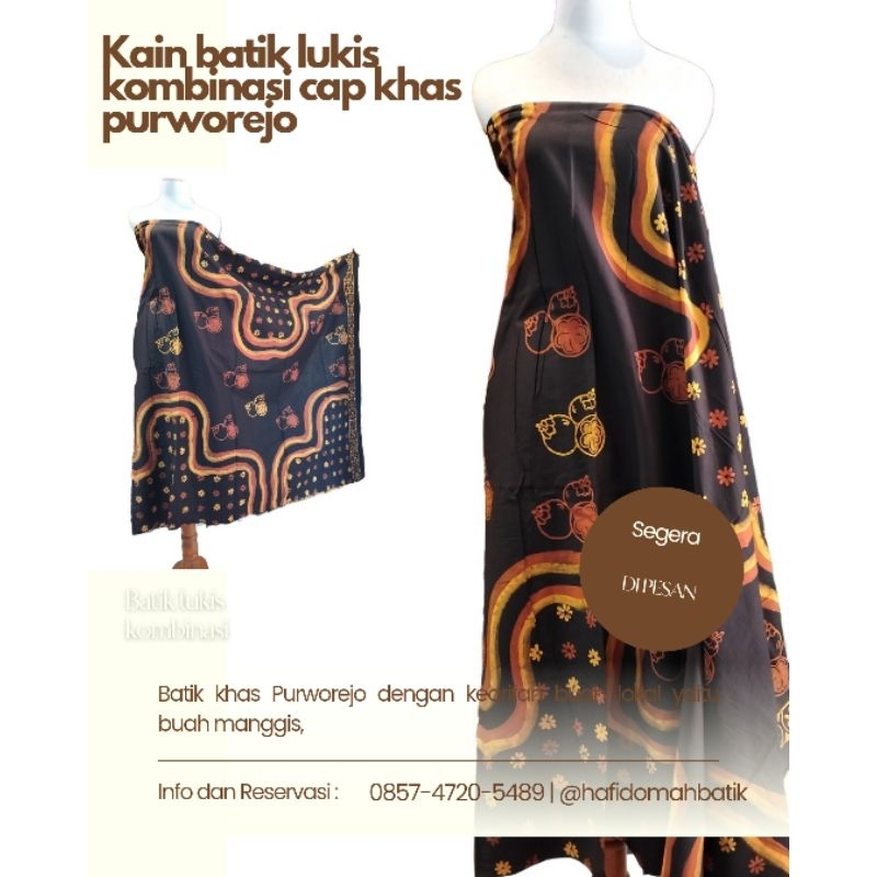 Kain batik cap khas purworejo