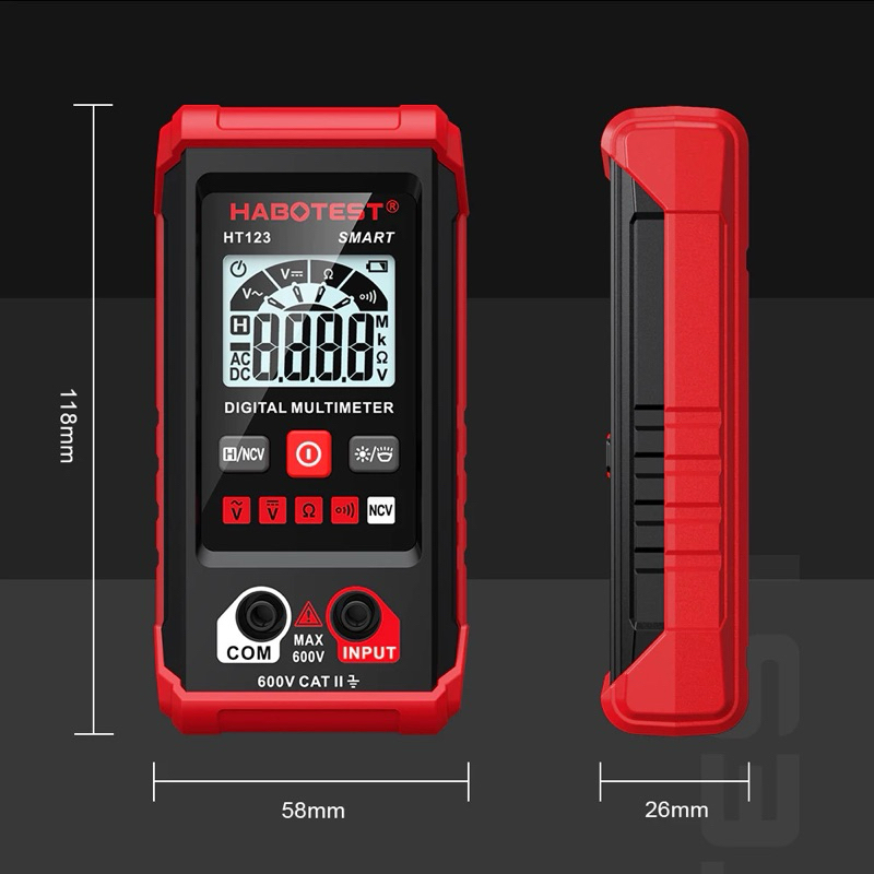 Habotest HT-123 Multitester Digital Auto