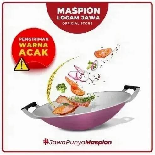 Enamel Wajan Clarita Maspion Wajan Logam Jawa Tahan Karat 30cm 33cm 35cm 41cm