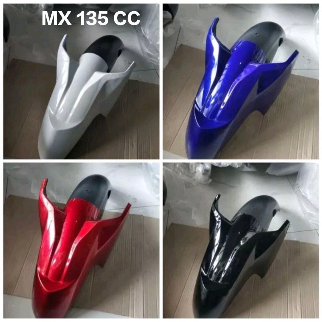 Spakbor depan Yamaha jupiter MX 135 new hitam merah biru