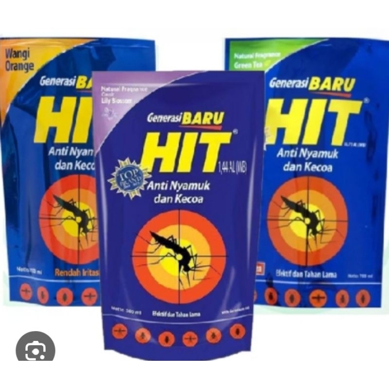Hit Anti Nyamuk Dan Kecoa Refill 175ml / 360ml / 700ml