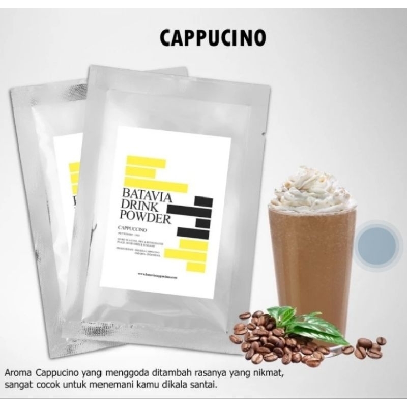 

BUBUK MINUMAN RASA CAPPUCINO 1KG/POWDER DRINK