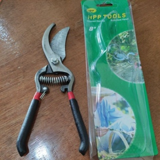 Gunting Dahan Ranting HPP tools gagang kayu / gunting bunga gagang kayu hpp tools 8 " ( GUNTING DAHA