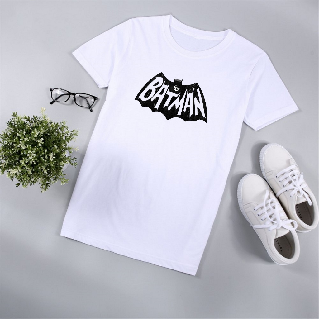 Baju Kaos Anak Unisex 1-12Tahun Cotton Premium combed Merah Putih Polos