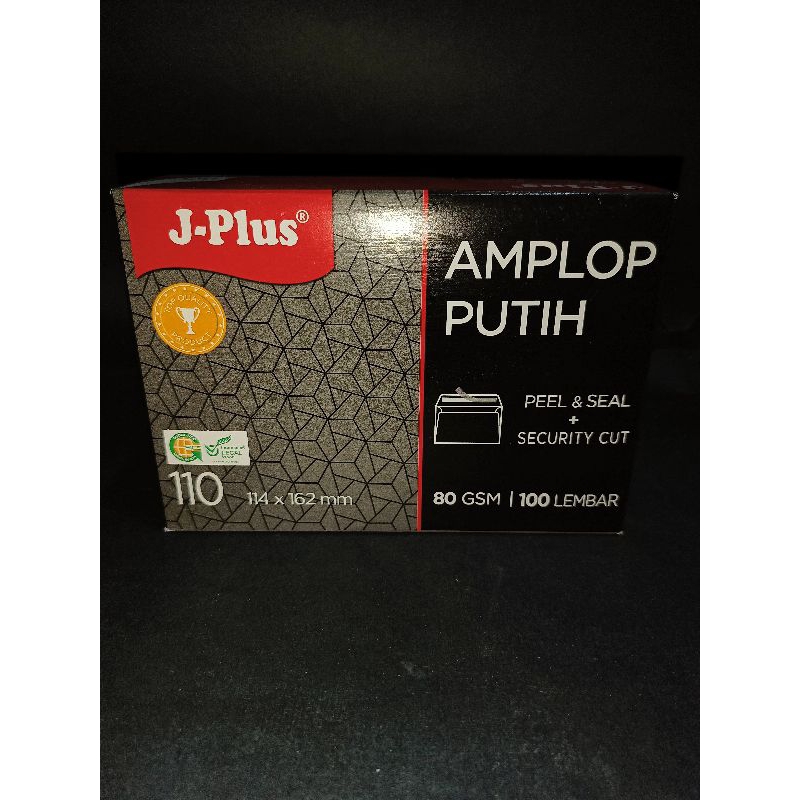 

Amplop PUTIH POLOS J-PLUS No.110 Dengan Perekat AMPLOP UANG AMPLOP BOWO
