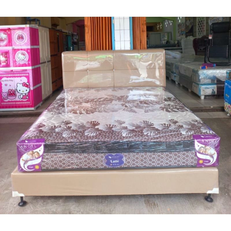 kasur springbed sprinbed spring bed Angel - Latte 180x200/160x200/120x200