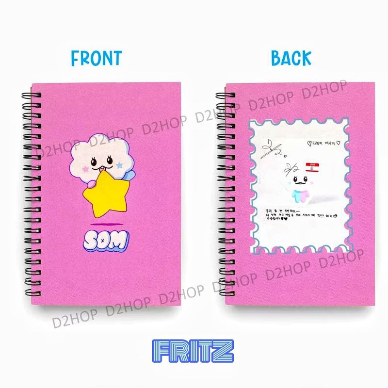 

FRITZ A5 Notebook TREASURE - TRUZ Character (Kertas: Polos, Grid, Dots, Line)