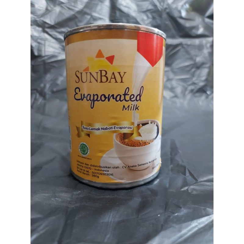 

Susu Evaporasi SUNBAY Susu cair/Evaporated Milk 380gr