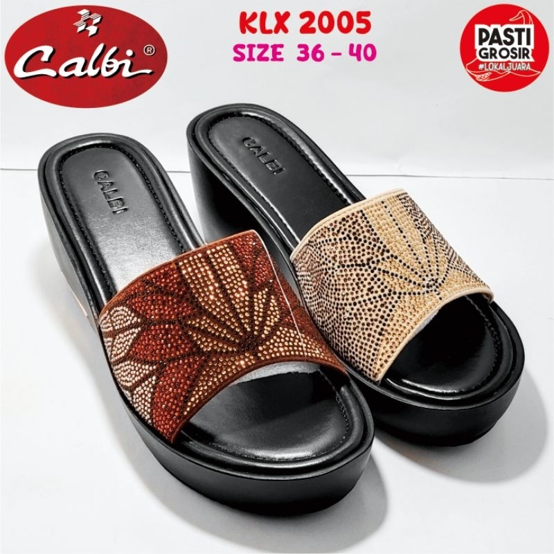 Calbi Sandal Cewek KLX 2005 Ukuran 36-40 Sandal Calbi original Sandal Calbi Termurah Sandal Calbi Ce