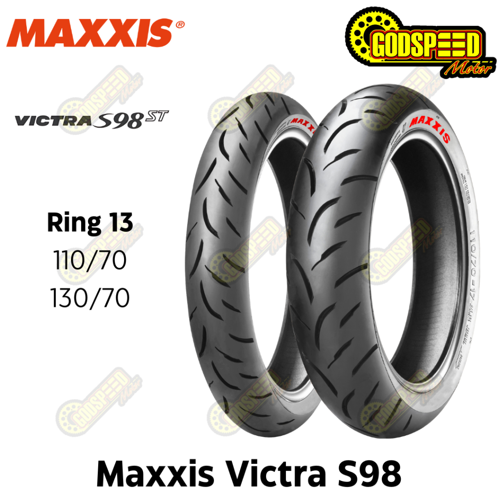 Ban Maxxis Victra S98 Ring 13 Nmax PCX Adv150 ADV160 Tubeless