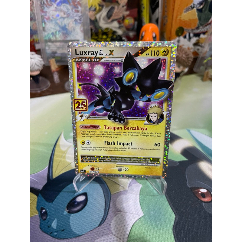 Luxray GL Lv.X 25th, Pokemon TCG Indonesia