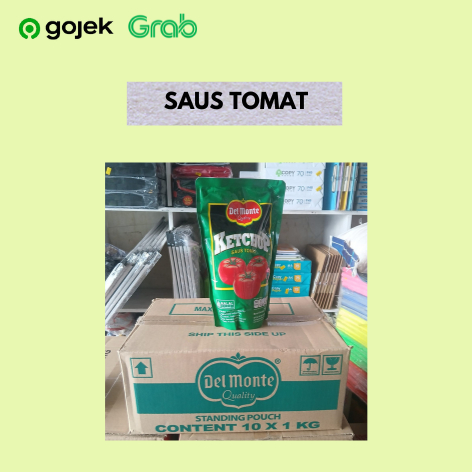 

Delmonte Saus Tomat 1 Kg - 10 Pcs (1 Dus)