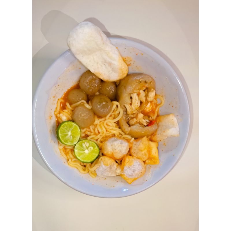 

Boci geboyy isi ayam suwir toping lengkap