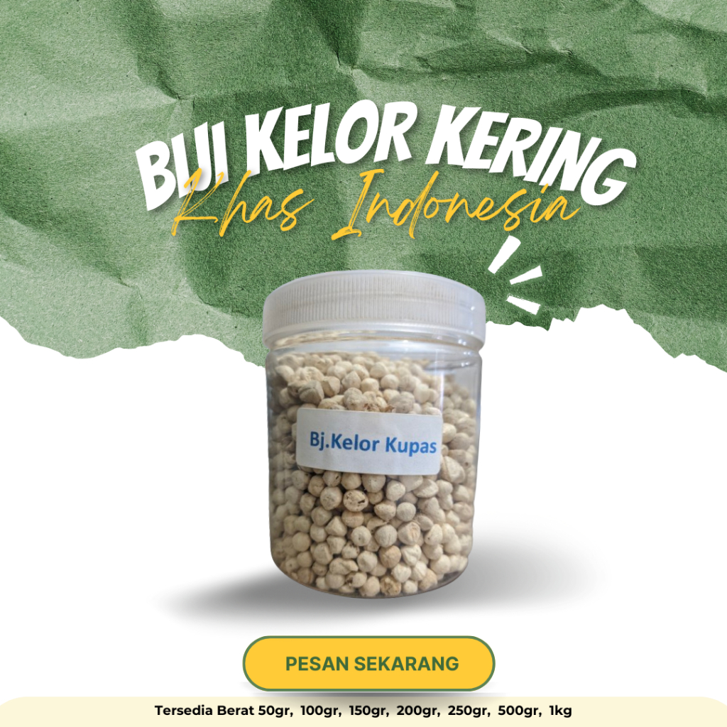

REMPAH HERBAL ALAMI BIJI KELOR KUPAS KERING