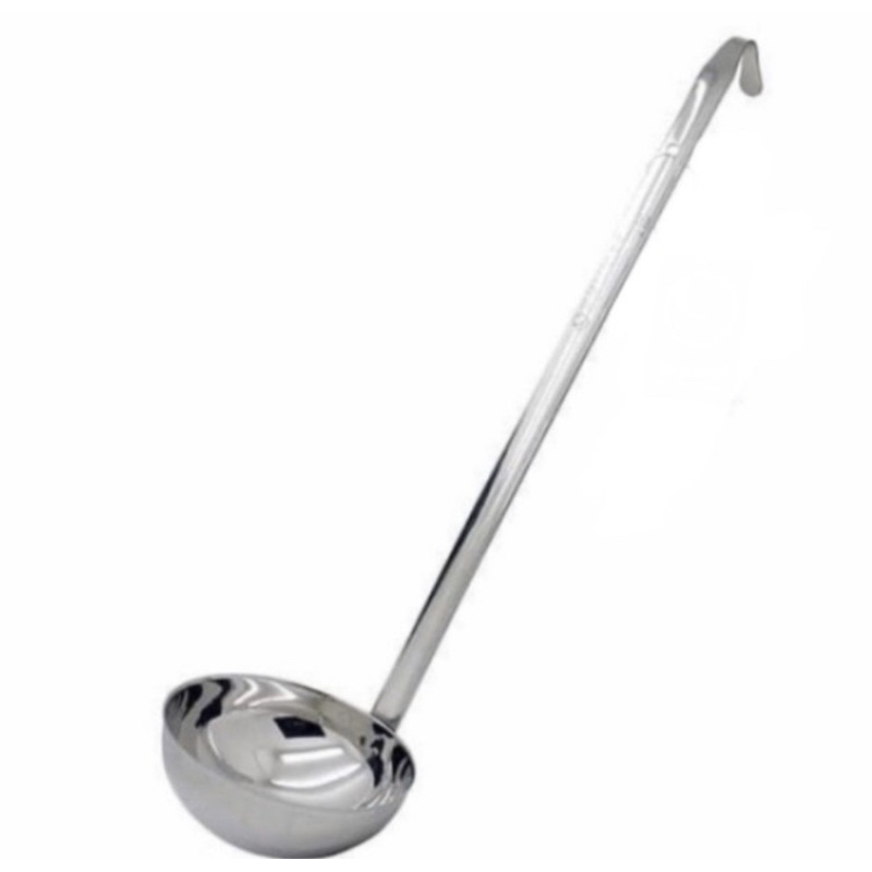 SENDOK SOUP STAINLESS GANTUNGAN TEBAL/SENDOK SOP KUAH ES BUAH SAYUR