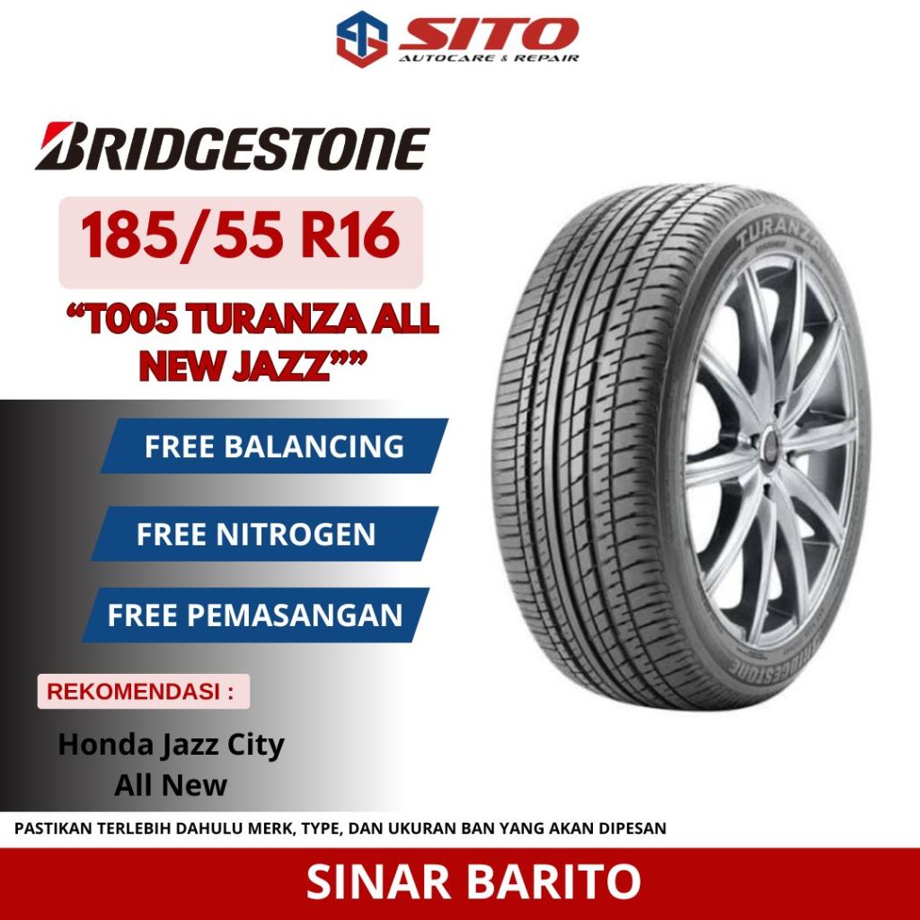 BAN BRIDGESTONE 185/55 R16 TURANZA