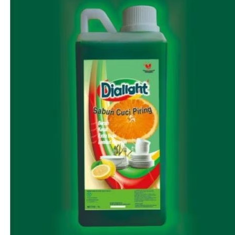 SABUN CUCI PIRING MAMALIGHT/DIALIGHT (kemasan 1liter) Botol Bersih Busa melimpah