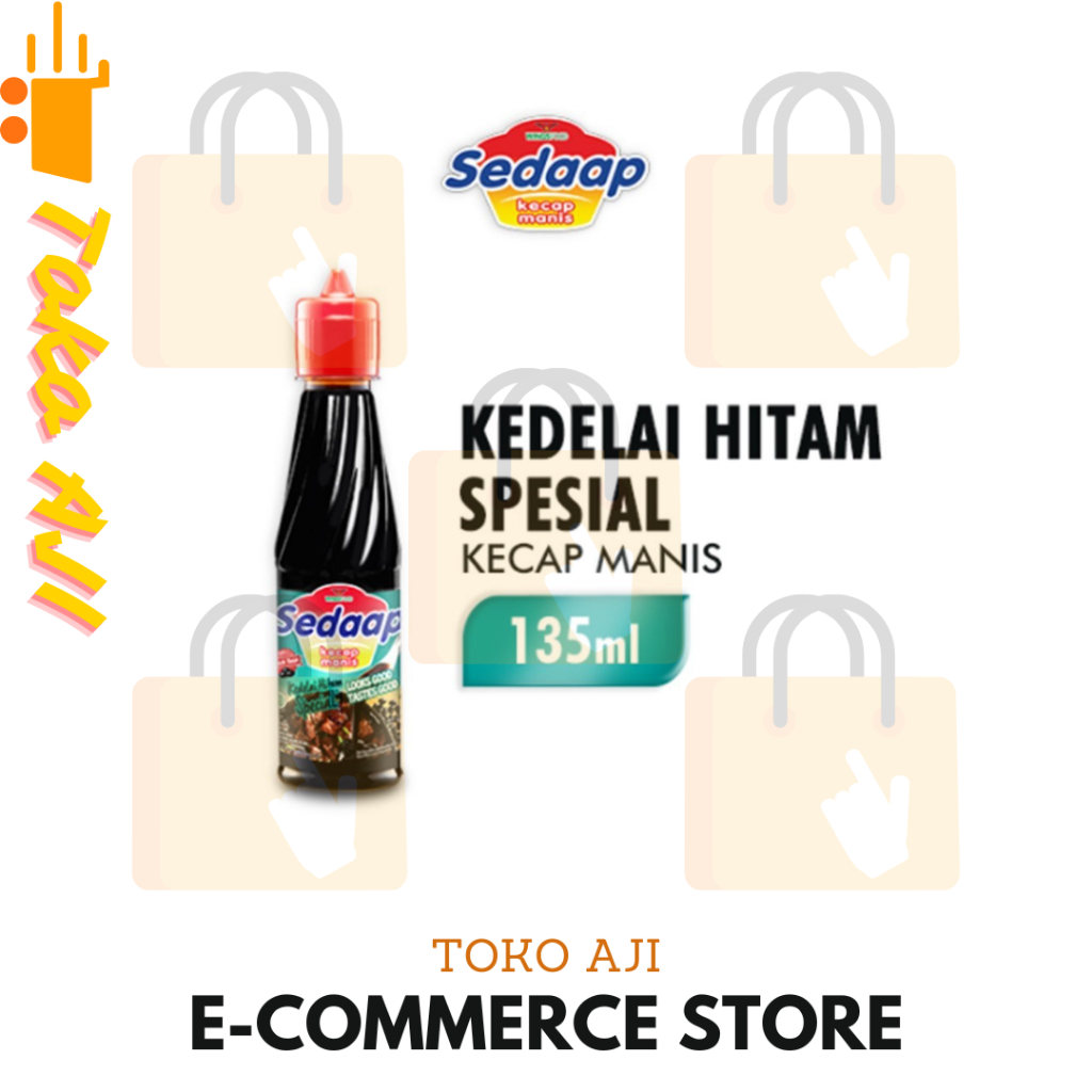 

Kecap Manis sedaap 135ml botol