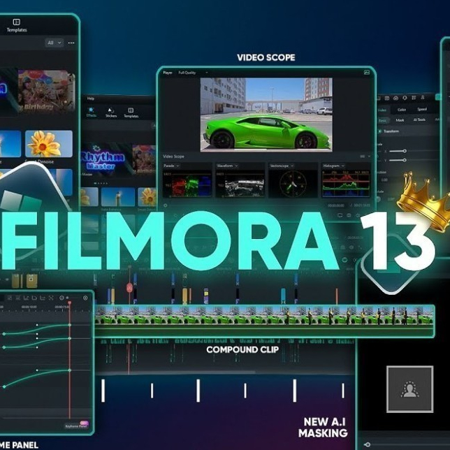 (win mac m1 m2) Filmora 12 13 (FLASHDISK) - Windows, 10/11