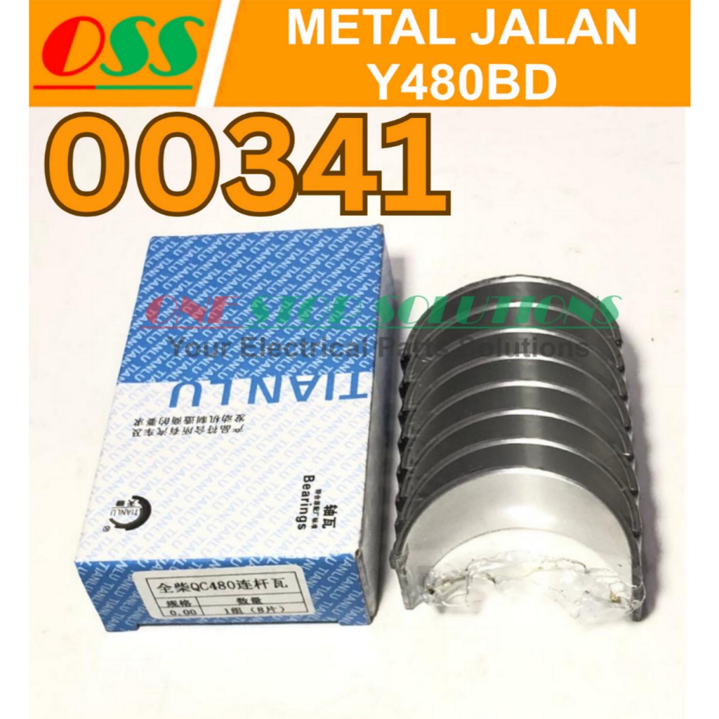 METAL JALAN CON ROD BEARING STD Y480BD WEIFANG KOFO RICARDO 1 SET ENGINE