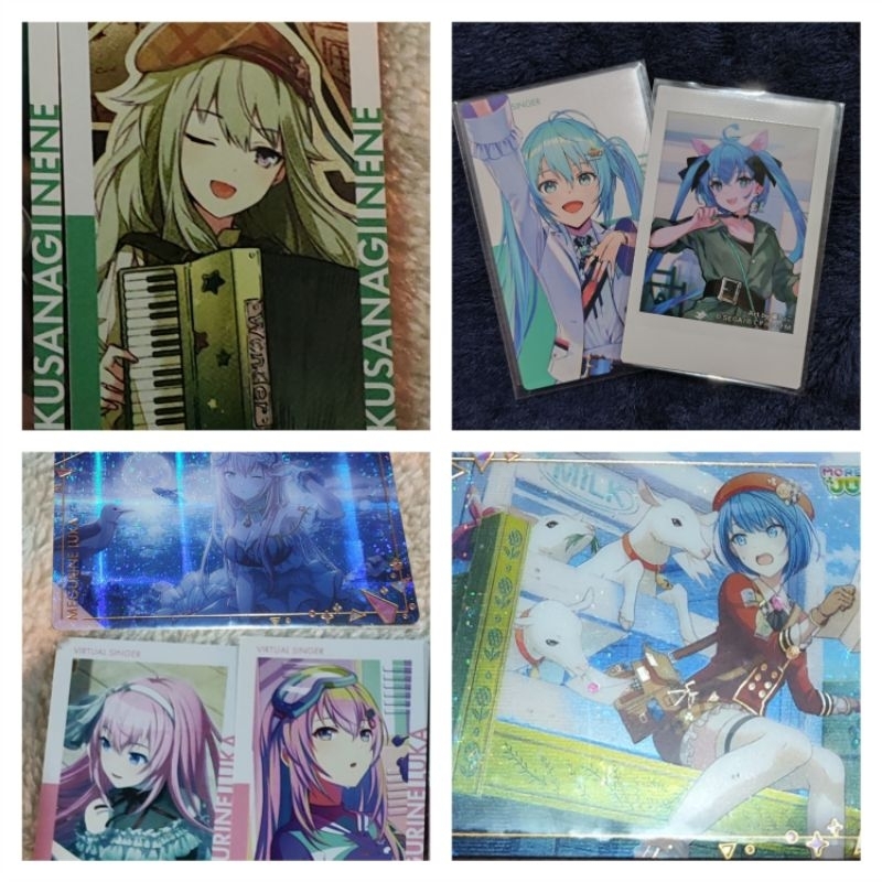 Various Official Project Sekai merch • Epick, Cheki, Wafer card