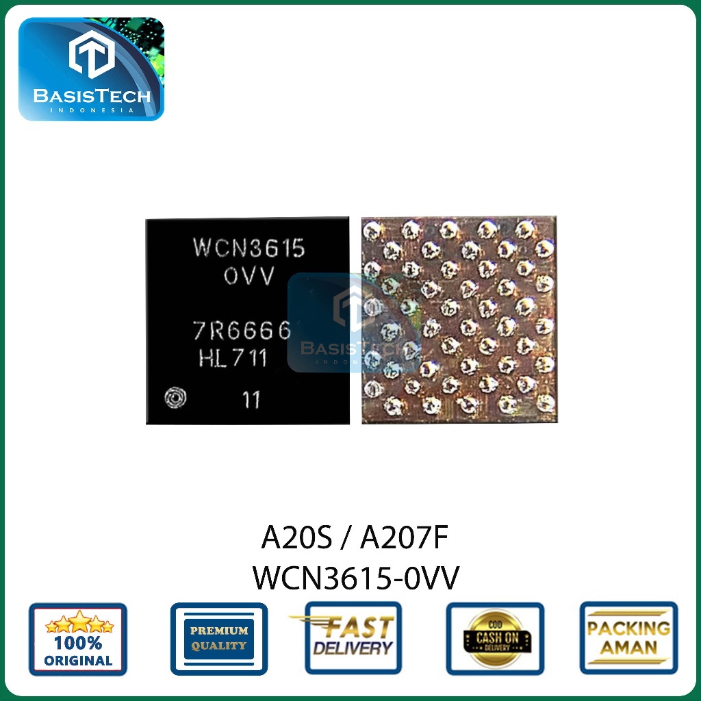 IC WIFI SAMSUNG A20S A207F - WCN3615-0VV - ORI