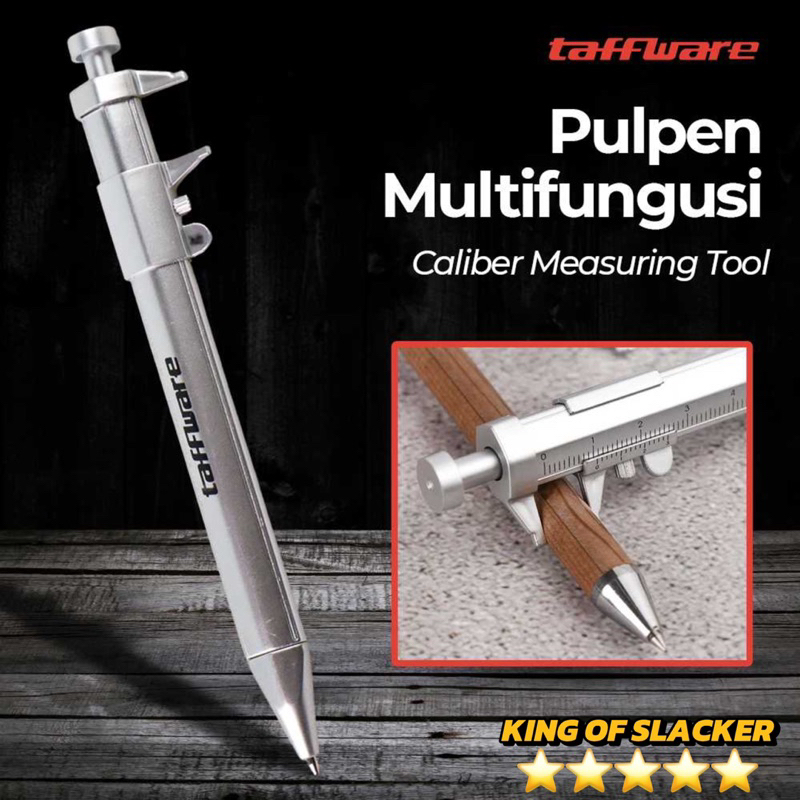 

Pena Caliper Pulpen Jangka Sorong & Penggaris Diameter Alat Ukur Manual Multifungsi Ballpoint Sketmat