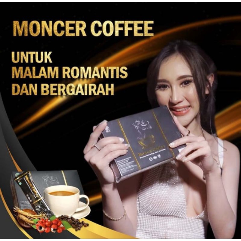 

1Box Monceerr Coffee Original Isi 8 Sachet