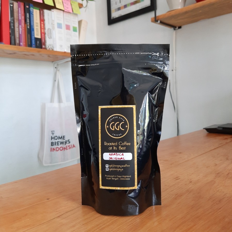 

Kopi Arabika Gayo ORIGINAL - GOLDEN GAYO COFFEE - 250 gram