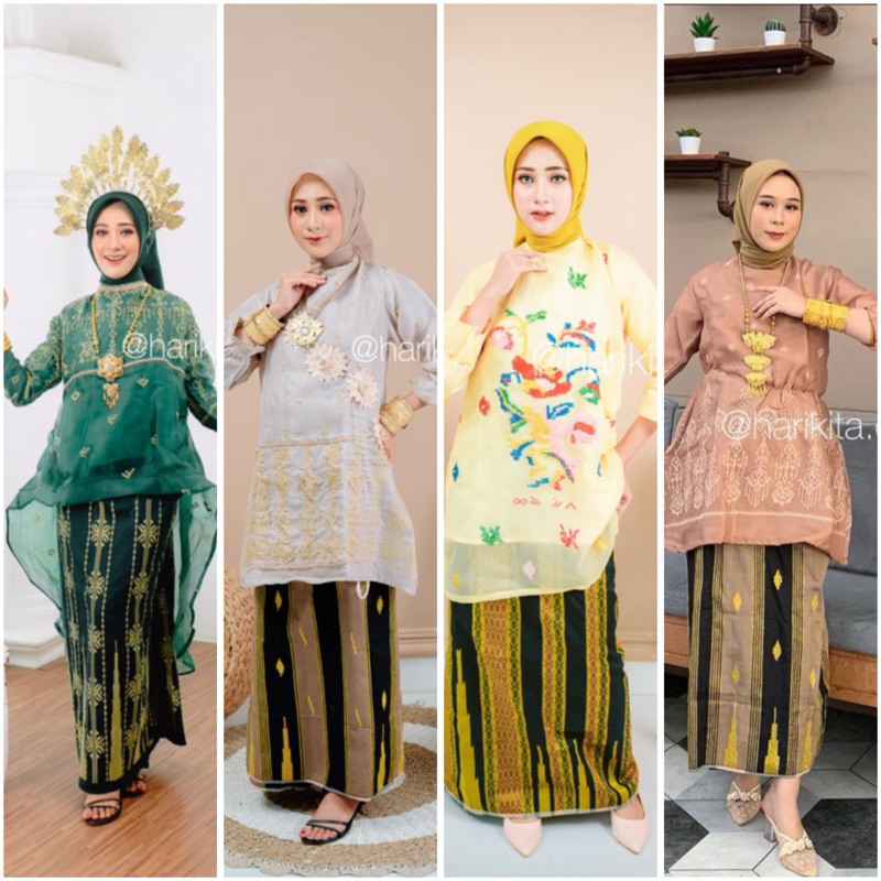 BAJU BODO ORGANZA BORDIR PAYET (atasan)