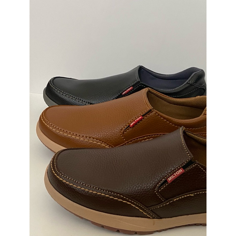 SEPATU PANTOFEL PRIA SEPATU MILTON SEPATU KERJA CASUAL FORMAL AERO05