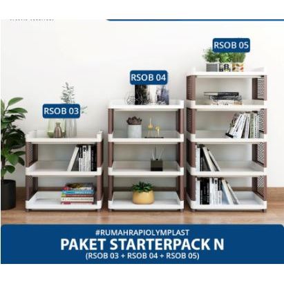 Paket Starterpack N / Rak Susun Besar 03, 04 & 05 / Olympic Olymplast RSOB 03 + RSOB 04 + RSOB 05