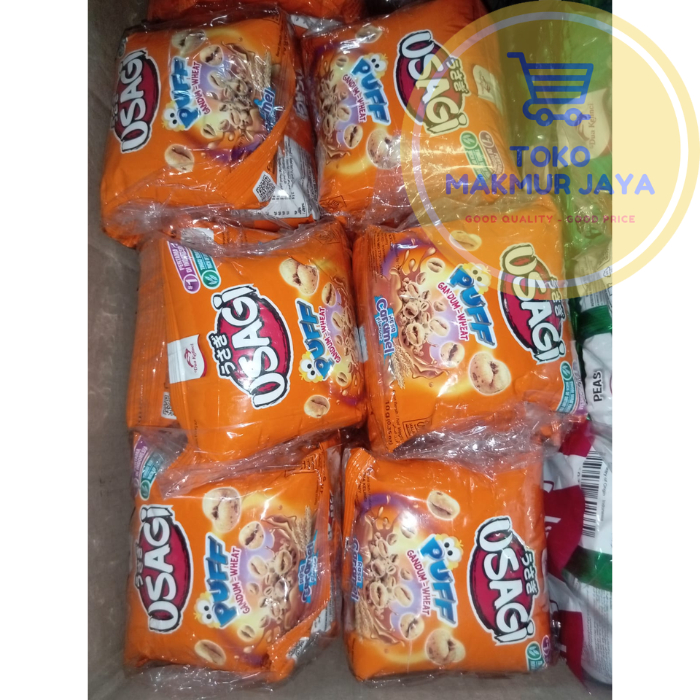 

USAGI PUFF GANDUM CARAMEL RENCENG | 10pcs