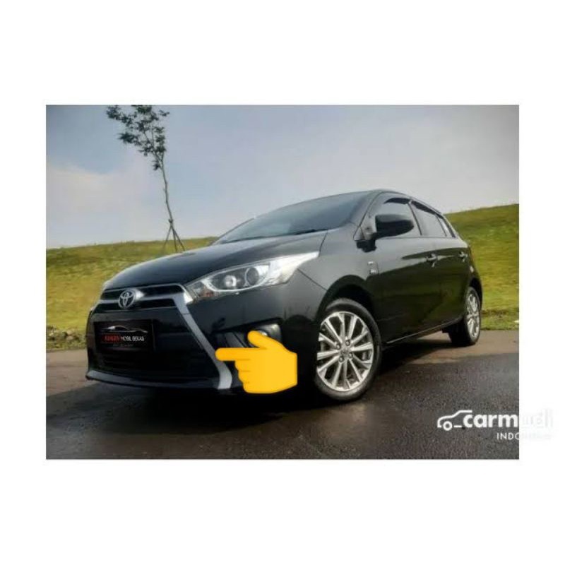 Lis List Grill Grille Bumper Bemper Depan All New Yaris Original