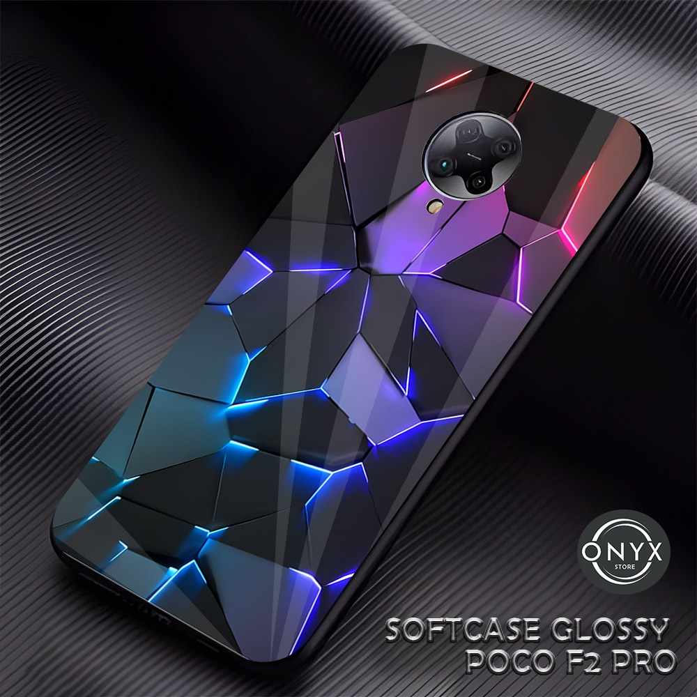 (AA01) Softcase Glossy POCO F2 PRO | Kesing Hp Xiaomi | Case Premium Motif Aestetic