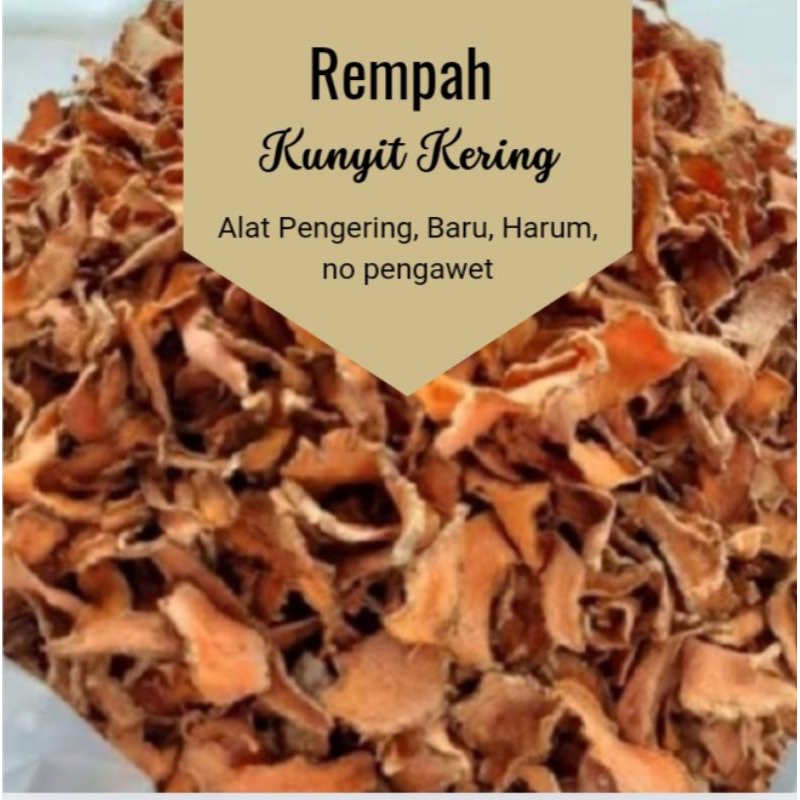 

Kunyit Iris kering Premium/Tumeric Dried Premium Berijin PIRT /GKN - 200gr