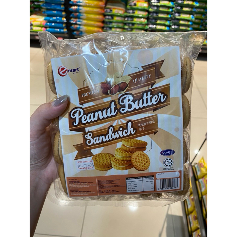 

roti peanut butter / pisang / chocolate / vanilla milk sandwich 350gr