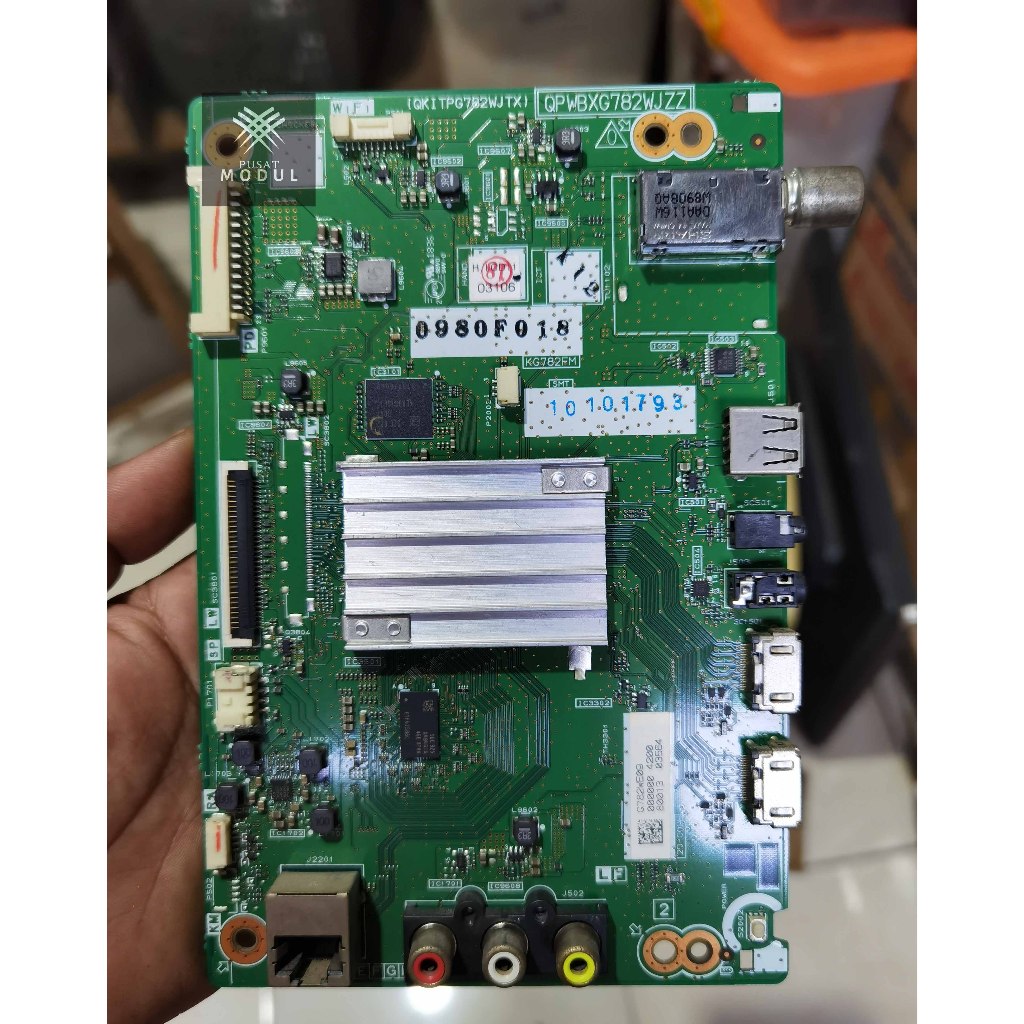 MAINBOARD SHARP LC-32SA4500I / MESIN SHARP LC-32SA4500I / SHARP KG782FM