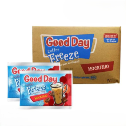 1 Dus Kopi Good Day Freeze Mocafrio Isi 12 Rcg - 120 Pcs