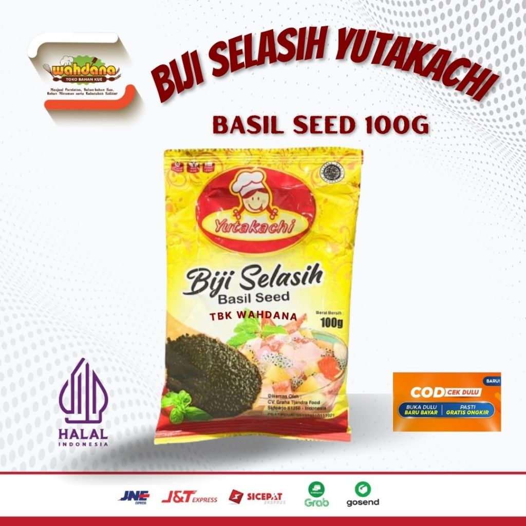 

Biji Selasih Yutakachi 100g