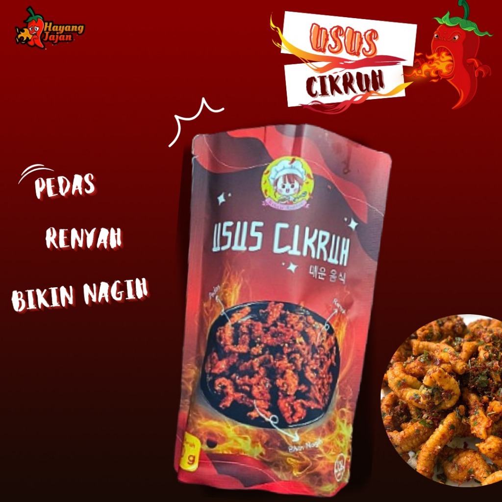 

Usus Cikruh Crispy | Pedas Renyah Bikin Nagih