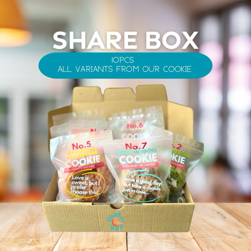 

New York Cookie Mix Share Box 10Pcs