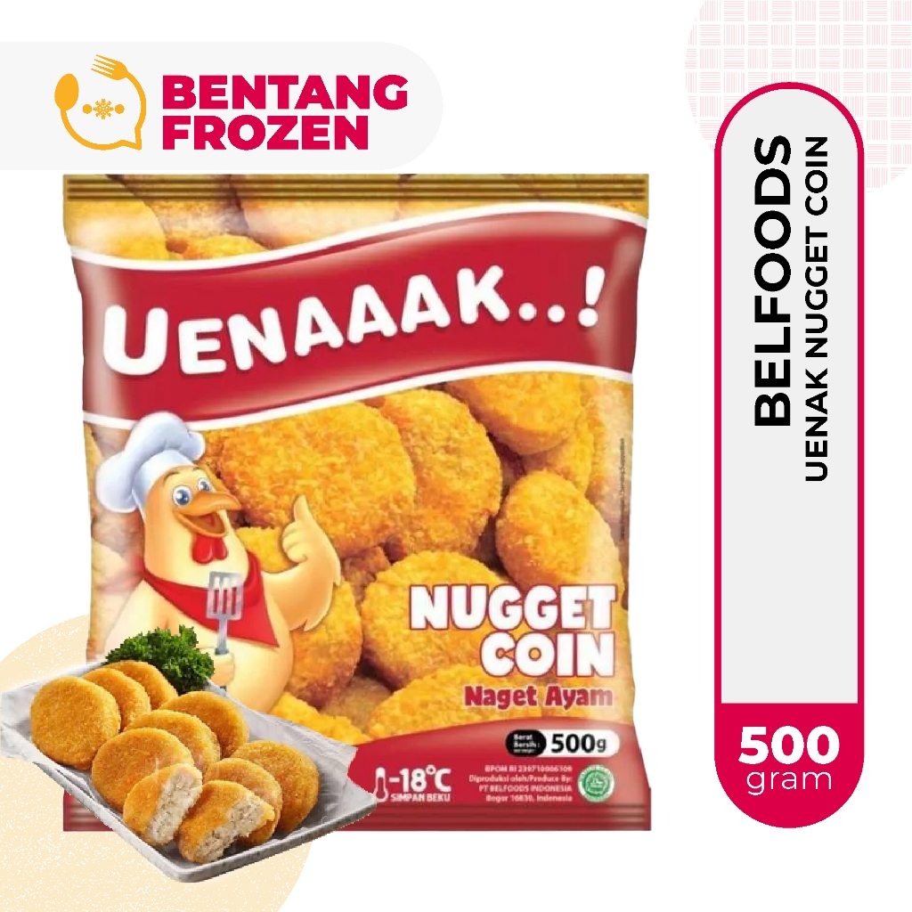 

Belfoods Uenak Nugget Coin 500gr