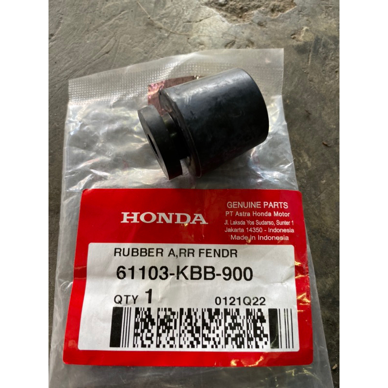 Karet Kerucut Tahanan Spakbor Jok Honda Tiger Ori AHM 61103KBB900 61103-kbb-900 karet kerucut karet 