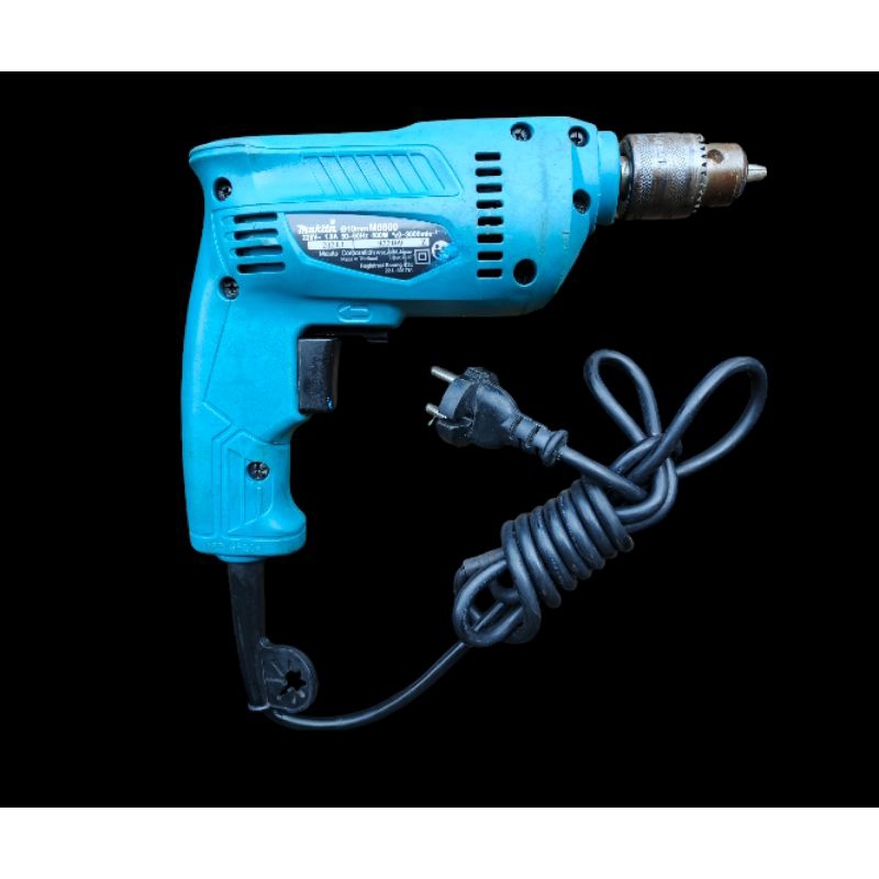 Bor 10mm makita mt m0600 bekas mulus