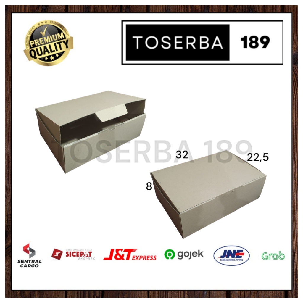 

kardus packing diecut/box pizza uk 32x22,5x8 cm