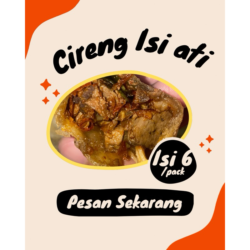 

CIRENG ISI ATi AMPELA AYAM PEDAS ISI 6/pack