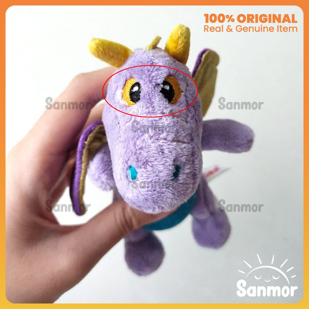 Boneka Plush Plushie Beanie Brand AURORA Dragon Naga Original 14cm - Preloved BACA DESKRIPSI