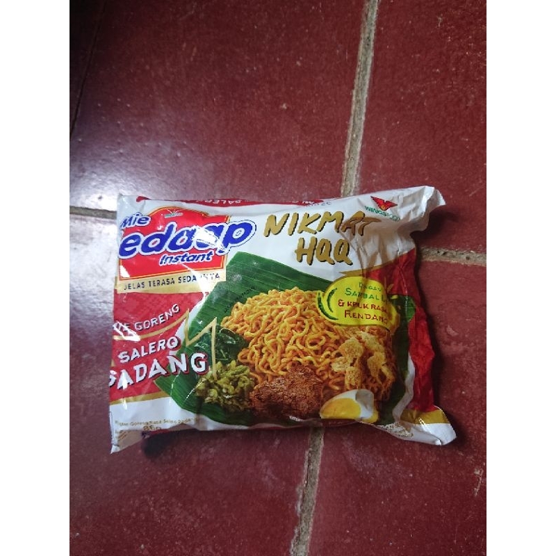 

MIE SEDAAP GORENG RASA SALERO PADANG ECER 86gr