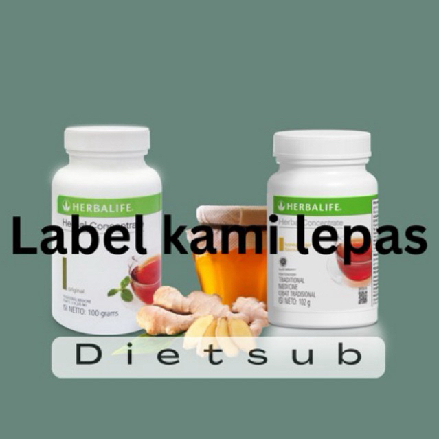 

[TANPA LABEL] HC HG Thermo Tea Herbal Concentrate HBL HL